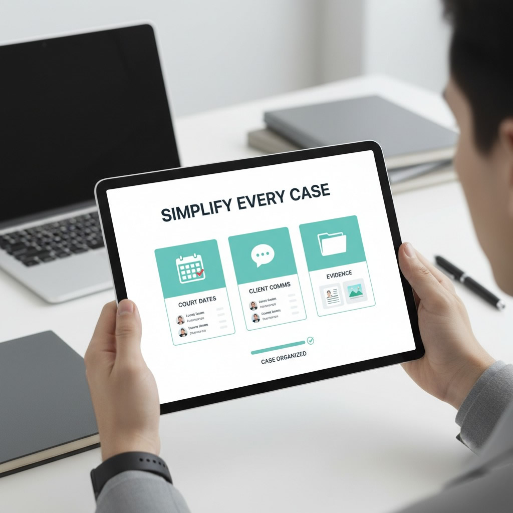 Simplify-every-Case-Stream-Legal Detailed tracking in our paralegal case management software keeps every case organized court dates, client communications, and evidence are all centralized